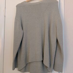 Grey oversized sweater